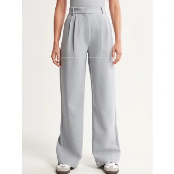 Abercrombie A&F Sloane Pants Gray - Picture 2 of 7